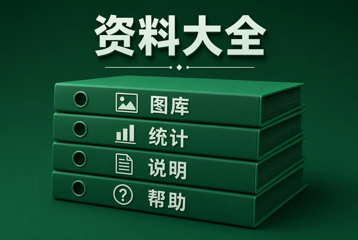 资料大全分层查阅示意